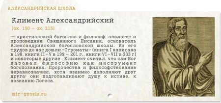 Климент Александрийский (150–215)